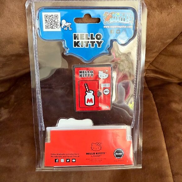 Super Impulse World’s Smallest Figures Hello Kitty Micro Figure 5 Stars No Batte - Picture 3 of 5